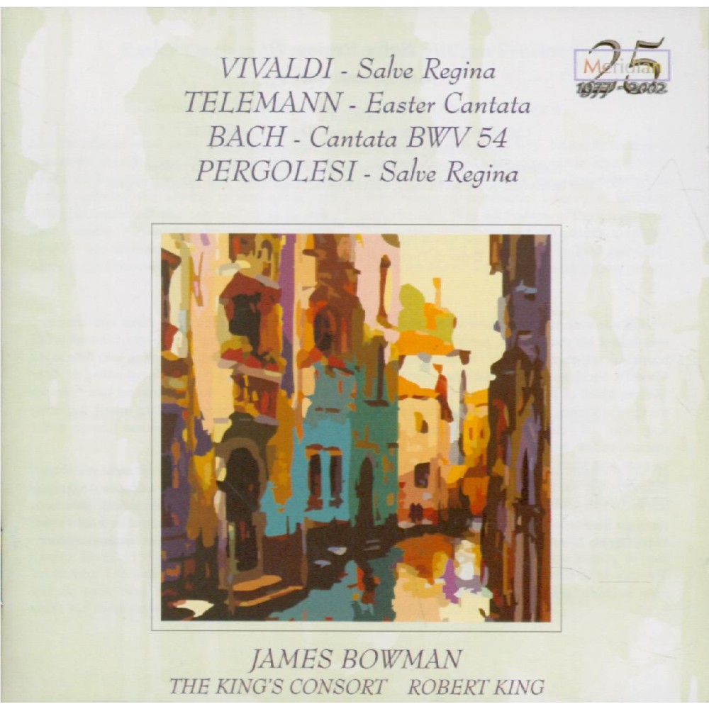 VIVALDI - Bowman - Salve Regina en do mineur, antienne pour alto, double..